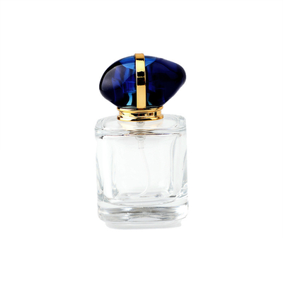 Δημιουργικό Perfumer μπουκάλι γυαλιού με τον μπλε Stone ΚΑΠ