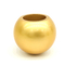 Μετάλλων κλασικά ματ χρυσά καλύμματα μπουκαλιών αρώματος Zamac χρώματος τελειωμένα σφαίρα