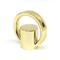 Δημιουργική ψευδάργυρου ΚΑΠ μπουκαλιών αρώματος Zamac μετάλλων μορφής δαχτυλιδιών κραμάτων χρυσή
