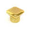 Κλασική καυτή πώλησης ψευδάργυρου ΚΑΠ μπουκαλιών αρώματος Zamac μετάλλων μορφής ορθογωνίων κραμάτων χρυσή