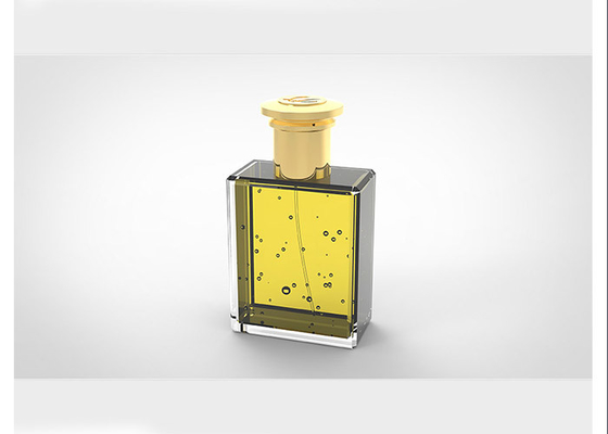 Δημιουργικό ασημένιο χρυσό καπάκι μπουκαλιών αρώματος Zamac κραμάτων ψευδάργυρου μετάλλων χρώματος για το κερί κρασιού