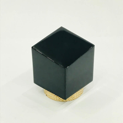 Δημιουργική ψευδάργυρου ΚΑΠ μπουκαλιών αρώματος Zamac μετάλλων χρώματος κραμάτων μαύρη