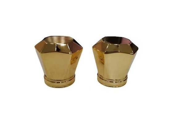 Αγορά Χρυσό ακανόνιστο σχήμα Custom Perfume Bottle Caps για μπουκάλι αρώματος online manufacture