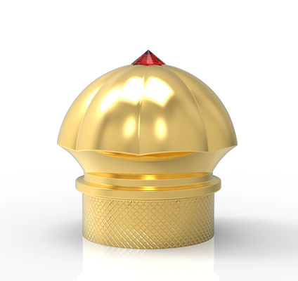 Αγορά Κρύσταλλο Σχηματισμένο Εργοστάσιο Zamak Ψεκασμός Μη Επαναγεμιζόμενα Καπάκια Μπουκαλιών Αρώματος από Κράμα Ψευδαργύρου online manufacture