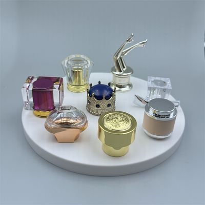 Αγορά 15mm Diameter Non Spill ABS Plastic Perfume Bottle Cap with 100°C Temperature Resistance online manufacture