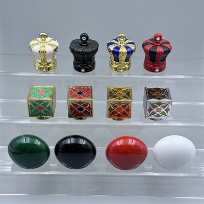 Αγορά Custom Logo Luxury 15mm FEA 15  Zamac Metal Fragrance Cap Creative Universal Bottle Lid Cover for Perfume Bottles online manufacture