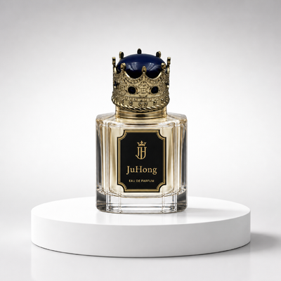 Αγορά Coroa em relevo Zamac liga de zinco tampa de perfume com topo de resina e design personalizável διαδικτυακή κατασκευή