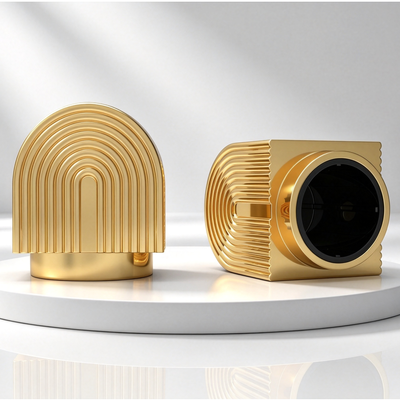 Αγορά Luxury Arch Shape Zinc Alloy Zamac Perfume Cap | Custom Decorative Metal Fragrance Bottle Cap διαδικτυακή κατασκευή