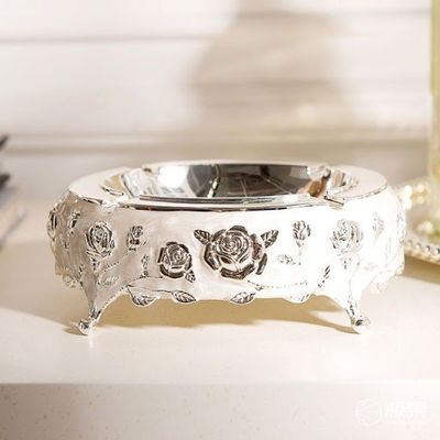 Αγορά Ashtray παραλιών πούρων μετάλλων λογότυπων 30mm στρογγυλό αποτυπωμένο σε ανάγλυφο δαχτυλίδι online manufacture