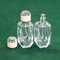 Διαφανές 50ml άδειο μπουκάλι αρώματος τετράγωνο κομμένο ρομβικό 15 μπαγιονέτ καλλυντικό λεπτό γυάλινο μπουκάλι