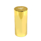 Κλασική ψευδάργυρου ΚΑΠ μπουκαλιών αρώματος Zamac μετάλλων μορφής κυλίνδρων κραμάτων χρυσή μακροχρόνια