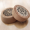 Στερεά ξύλινη ξύλινη ξύλινη υποστήριξη καπακιών ΚΑΠ μπουκαλιών γυαλιού αρώματος ΚΑΠ μπουκαλιών αρώματος οξιών Aromatherapy που προσαρμόζεται
