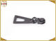 High Polished Gunmetal Plated Metal Zip Puller Decorative Zipper Pulls For Fashion Clothes