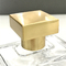 31*31*28mm Zamak Perfume Caps Προσαρμοσμένο λογότυπο Μεταξοειδής εκτύπωση