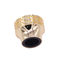 Μαγνητικά χρυσά καλύμματα αρώματος Zamak μετάλλων για το λαιμό μπουκαλιών αρώματος FEA 15mm