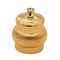 Χρυσά καλύμματα αρώματος Zamak χρώματος για το λαιμό 15mm, ανθεκτικό μαγνητικό άρωμα ΚΑΠ