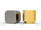 Design Customized Gold Color Zamak Perfume Bottle Caps For Fea15 neck