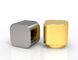 Design Customized Gold Color Zamak Perfume Bottle Caps For Fea15 neck