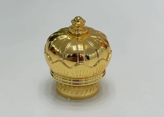 Περιβαλλοντικώς φιλικά χρυσό Zamak Zamak Perfume Caps Πρωταθλητικά καπάκια αρωμάτων από κράμα ψευδαργύρου