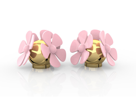 Φλωρενοειδές προσαρμοσμένο λογότυπο Zamak Perfume Caps Zinc Alloy Perfume Lids