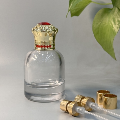 Προσαρμόστε τη συσκευασία αρώματος Zamak Perfume Caps Μεταλλικό υλικό και επιλογές εξατομίκευσης