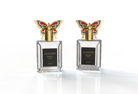 Φόρμα πεταλούδας Eco Friendly Zamak Perfume Caps για λύσεις συσκευασίας αρωμάτων