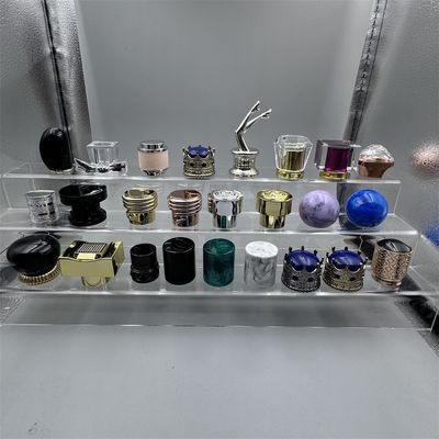 15 mm Non Spill Aluminium-Plastic Perfume Cap for Cosmetics with Customized Options