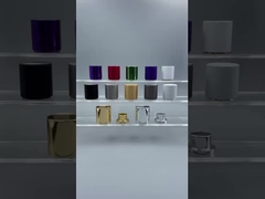 Υψηλού επιπέδου κυλινδρικά αλουμινένια μεταλλικά καπάκια αρώματος για τυπικά μπουκάλια 15 Fea